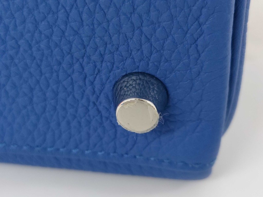 Hermes Kelly 28 Blue Bag