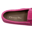Christian Dior Miss Dior Street Moccasin Pink Suede Size 37