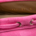 Christian Dior Miss Dior Street Moccasin Pink Suede Size 37