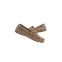Christian Dior Miss Dior Street Moccasin Nude Suede Size 37 1/2