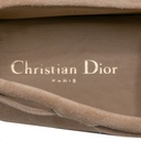 Christian Dior Miss Dior Street Moccasin Nude Suede Size 37 1/2