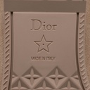Christian Dior Miss Dior Street Moccasin Nude Suede Size 37 1/2