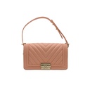 Chanel Calfskin Chevron Quilted Medium Boy Flap Camel