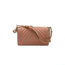 Chanel Calfskin Chevron Quilted Medium Boy Flap Camel