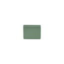 Prada Leather Triangle Tri-Fold Wallet Light Green