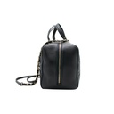 Chanel Quilted Lamskin Medium CC Chain Zip Bowling Bag