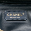 Chanel Quilted Lamskin Medium CC Chain Zip Bowling Bag