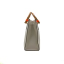 Gucci Diana Medium Top Handle Bag In White Leather