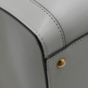 Gucci Diana Medium Top Handle Bag In White Leather