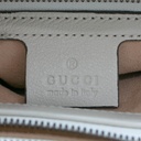 Gucci Diana Medium Top Handle Bag In White Leather