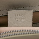 Gucci Diana Medium Top Handle Bag In White Leather