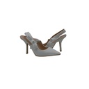 Christian Dior J'Adior Slingback Pump White Technical Fabric In Size 40 1/2