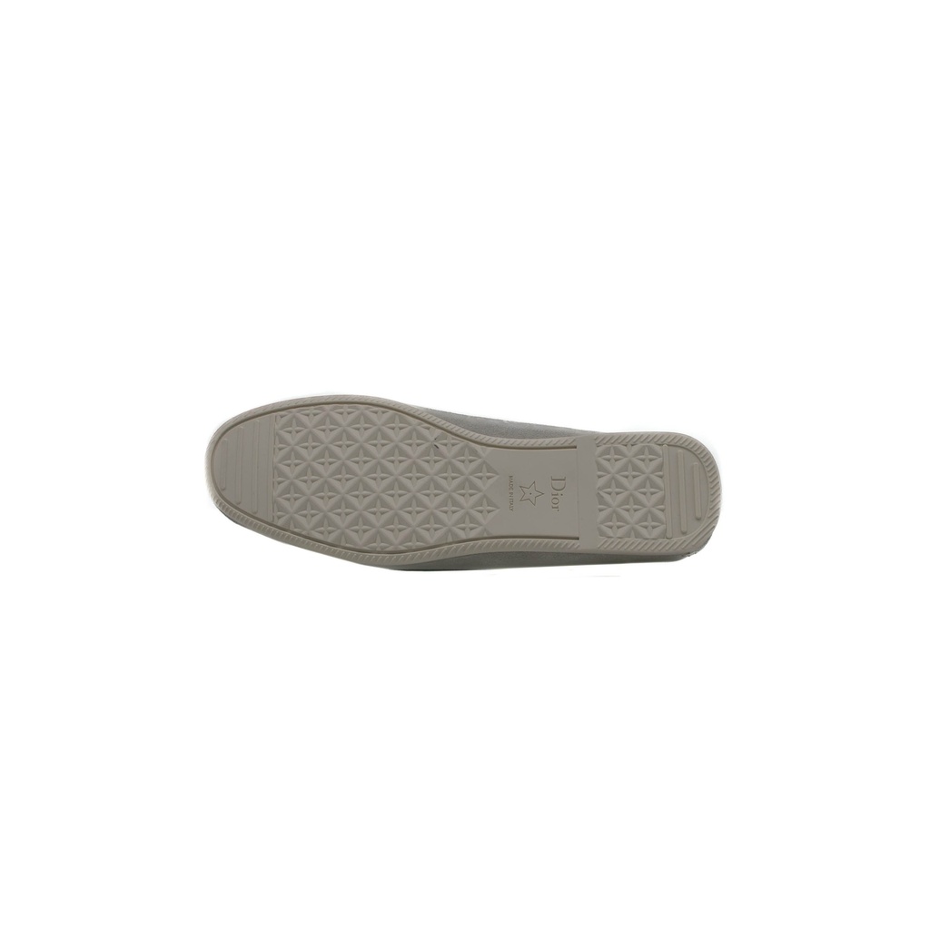 Christian Dior Miss Dior Street Moccasin Grey Suede Size 38