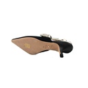 Christian Dior J'Adior Slingback Pump Black Technical Fabric In Size 38