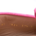 Christian Dior Miss Dior Street Moccasin Pink Suede Size 37 1/2