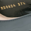 Christian Dior J'Adior Slingback Pump Black Patent Calfskin In Size 37 1/2