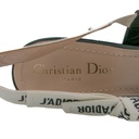 Christian Dior J'Adior Slingback Pump Black Patent Calfskin In Size 38
