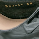 Christian Dior J'Adior Slingback Pump Black Patent Calfskin In Size 38