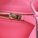 Hermes Kelly 25 Swift Leather Rose Azalee Year 2019 Full Set