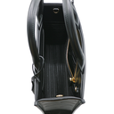 Prada Small Symbole Black Leather Tote Bag