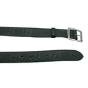 Gucci GG Rubber-Effect Leather Belt 761567 In Size 90 36