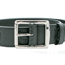 Gucci GG Rubber-Effect Leather Belt 761567 In Size 90 36