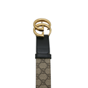 Gucci Re-Edition Wide Leather Belt 400593 Size 70 28