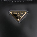 Prada Cleo Black Patent Leather Shoulder Bag