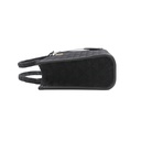 Prada Symbole Medium Embroidered Fabric Bag Black