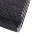 Prada Symbole Medium Embroidered Fabric Bag Black