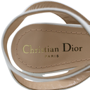 Christian Dior Adiorable Heeled Sandal White Size 38