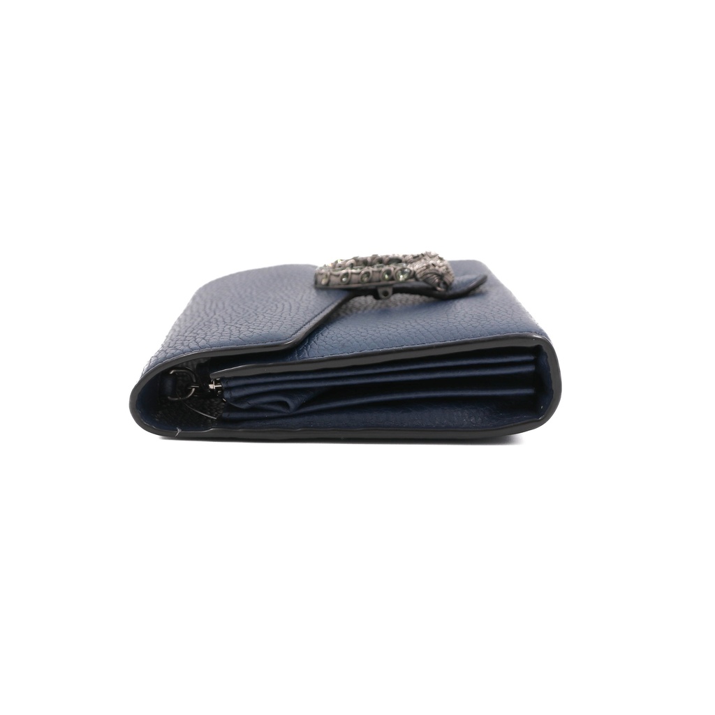 Gucci Mini Dionysus Wallet on Chain Leather Crossbody Bag 