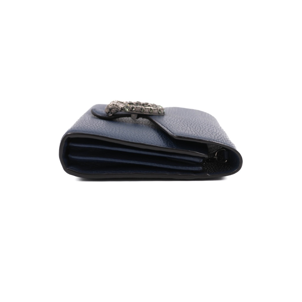 Gucci Mini Dionysus Wallet on Chain Leather Crossbody Bag 