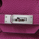 Hermes Birkin 25 Togo Purple Year 2020 Full Set