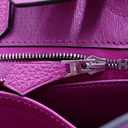 Hermes Birkin 25 Togo Purple Year 2020 Full Set
