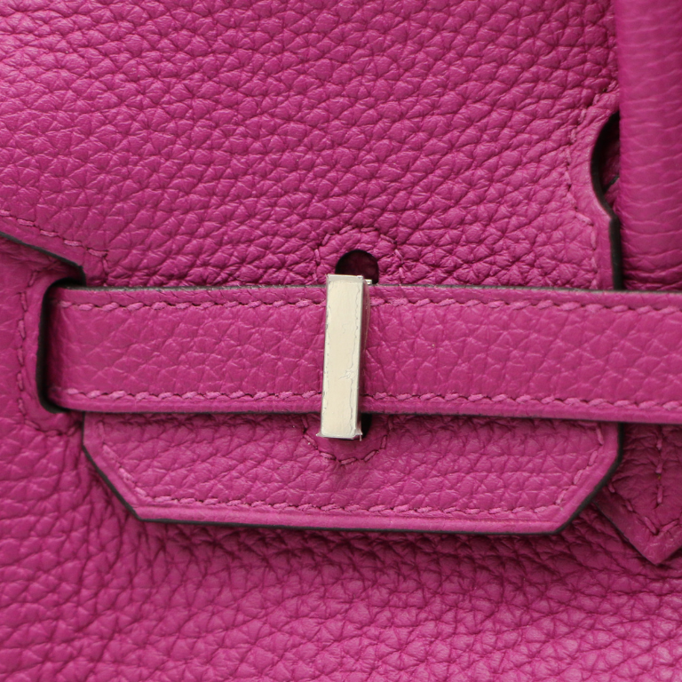 Hermes Birkin 25 Togo Purple Year 2020 Full Set