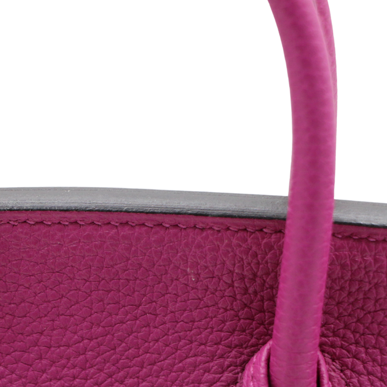 Hermes Birkin 25 Togo Purple Year 2020 Full Set