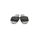 Christian Dior Dway Heeled Slide Cotton and White Multicolor Toile de Jouy Papillon Motit Size 36