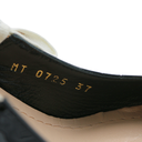 Christian Dior J'Adior Slingback Pump Black Patent Calfskin In Size 37