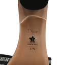 Christian Dior Canvas Jardin Botanique Embroidered J'Adoir Slingback Size 37 1/2