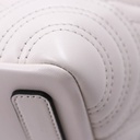 Gucci Betty Mini Tote Bag In White Leather 847386