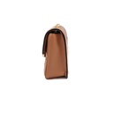Gucci Shoulder Bag Deco Leather Beige Gold 741457