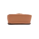 Gucci Shoulder Bag Deco Leather Beige Gold 741457