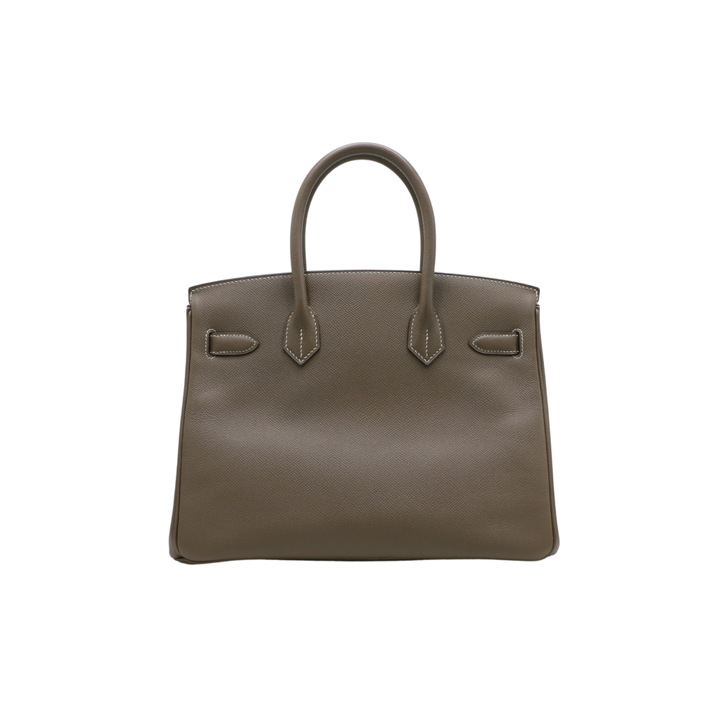 Hermes Birkin 30 Epsom Leather Grey 2014