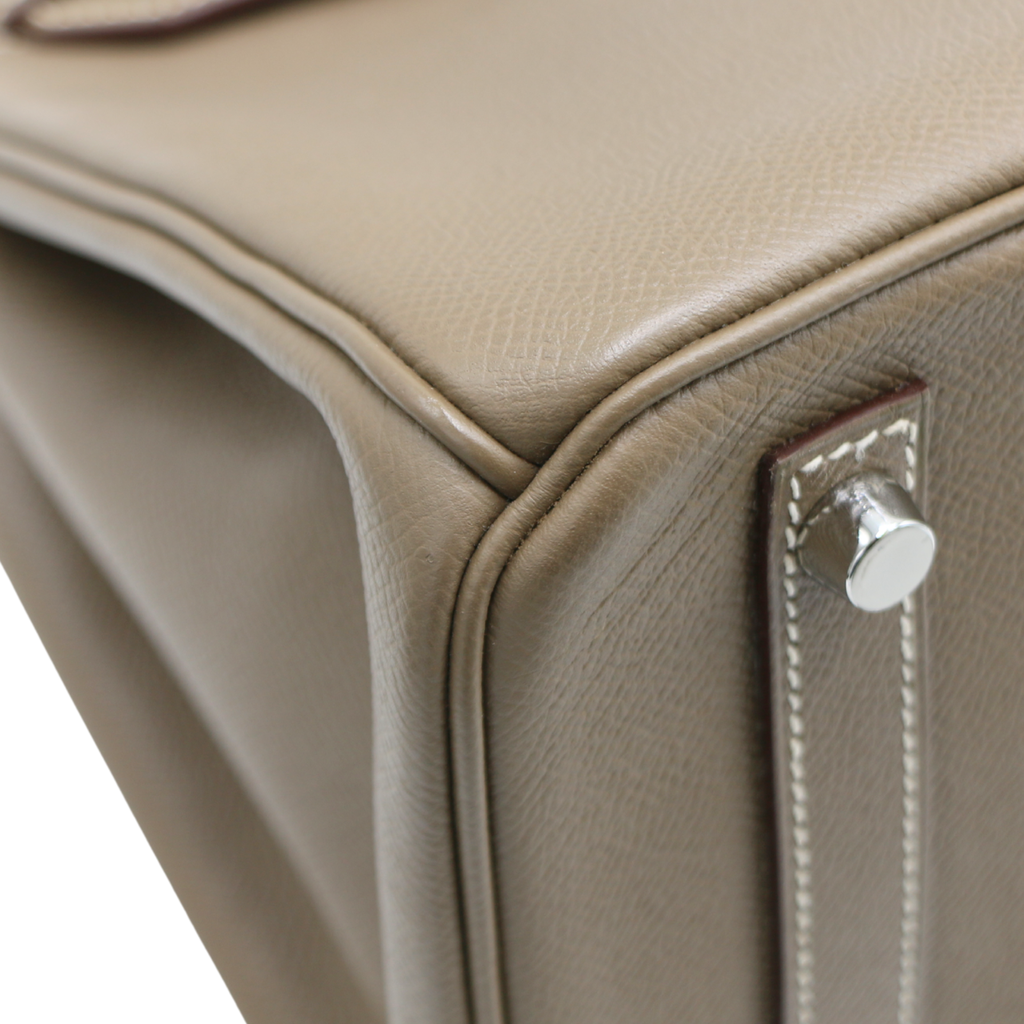Hermes Birkin 30 Epsom Leather Grey 2014
