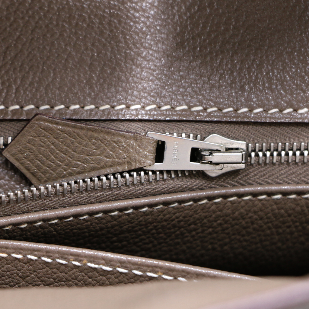 Hermes Birkin 30 Epsom Leather Grey 2014