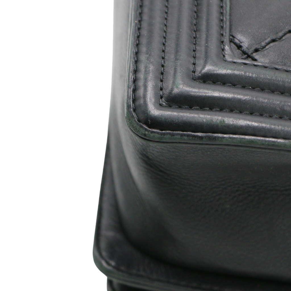 Chanel Caviar Quilted Small Boy Flap Grey