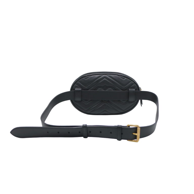 Gucci Large Marmont Belt Bag Black 491294