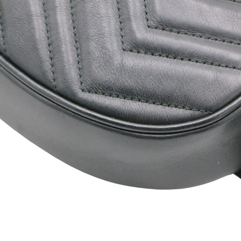 Gucci Large Marmont Belt Bag Black 491294