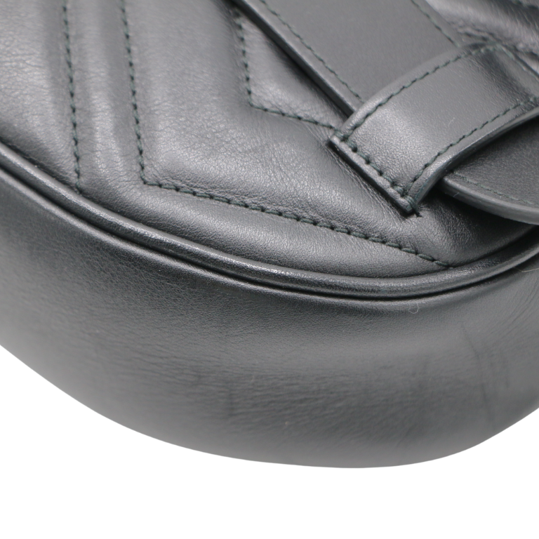 Gucci Large Marmont Belt Bag Black 491294